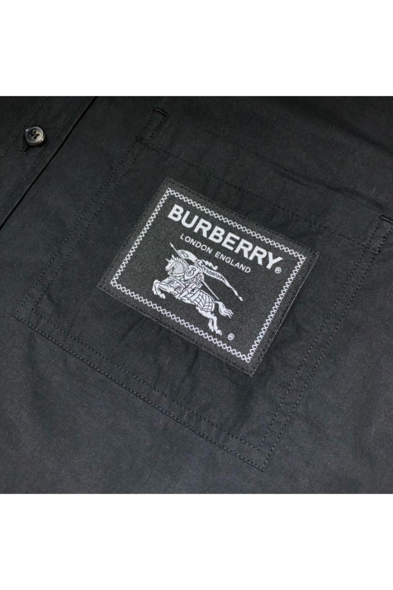 Burberry, Men's Shirt, Black