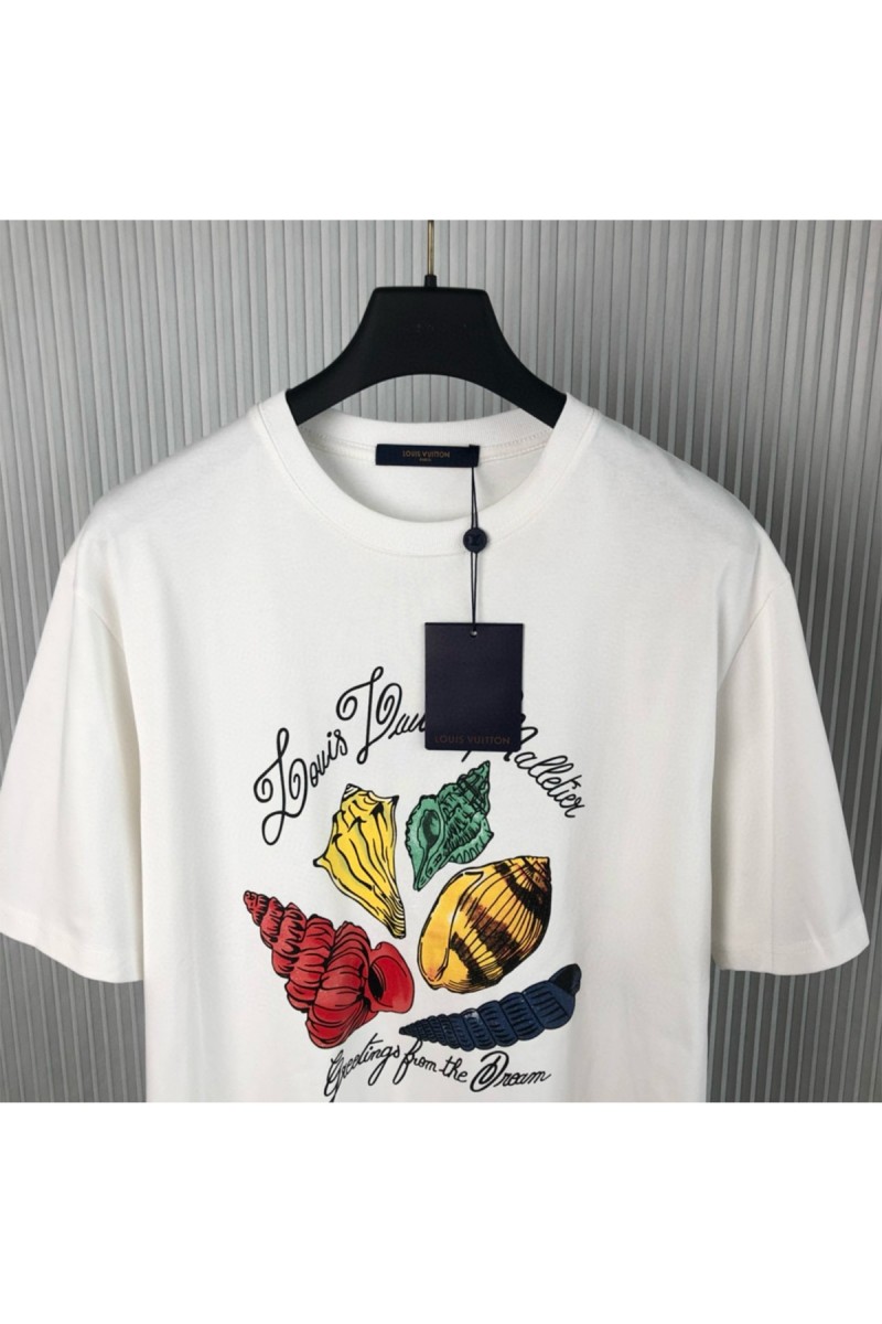 Louis Vuitton, Men's T-Shirt, White