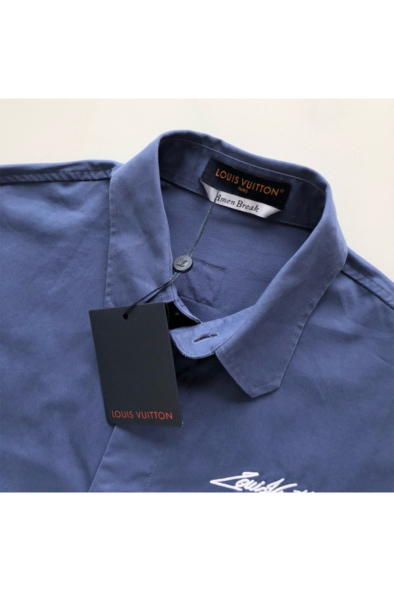 Louis Vuitton, Men's Shirt, Navy