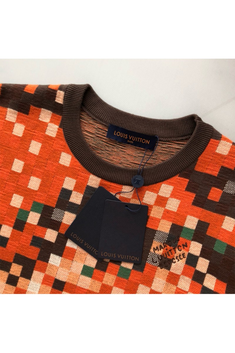 Louis Vuitton, Men's Pullover, Orange