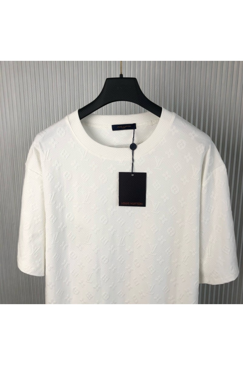 Louis Vuitton, Men's T-Shirt, White