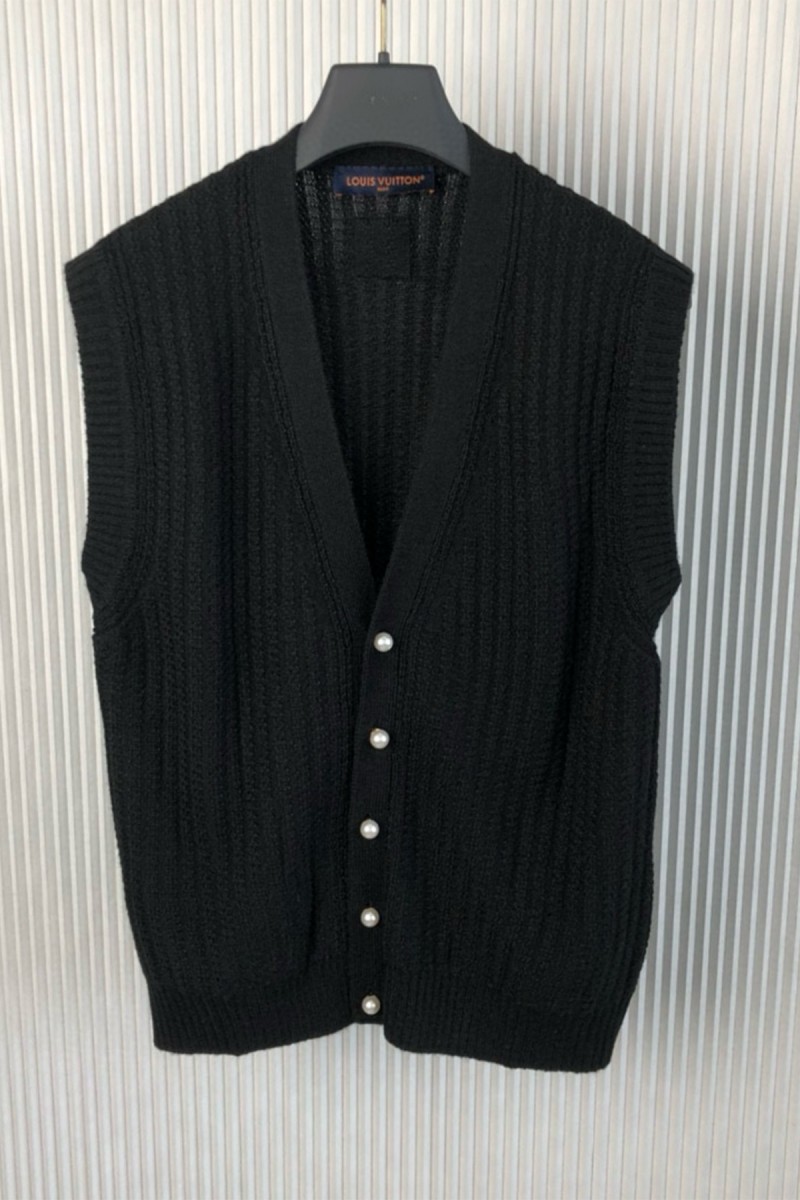 Louis Vuitton, Men's Vest, Black