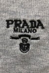 Prada, Men's T-Shirt, Grey