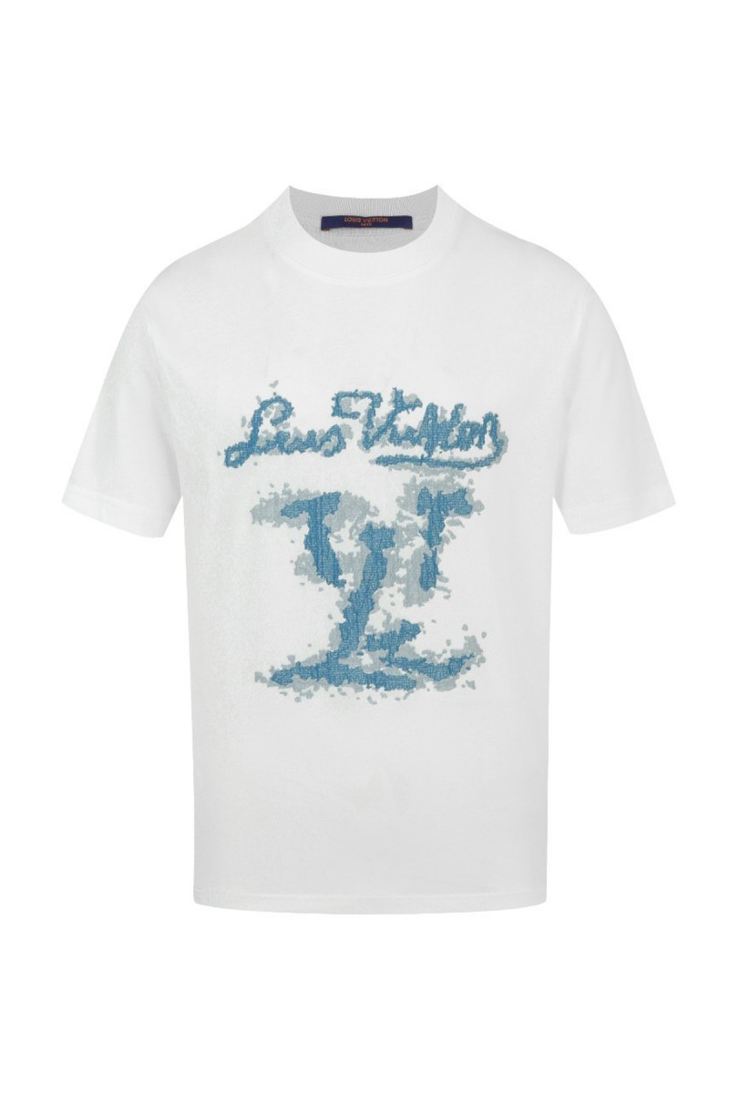 Louis Vuitton, Men's T-Shirt, White