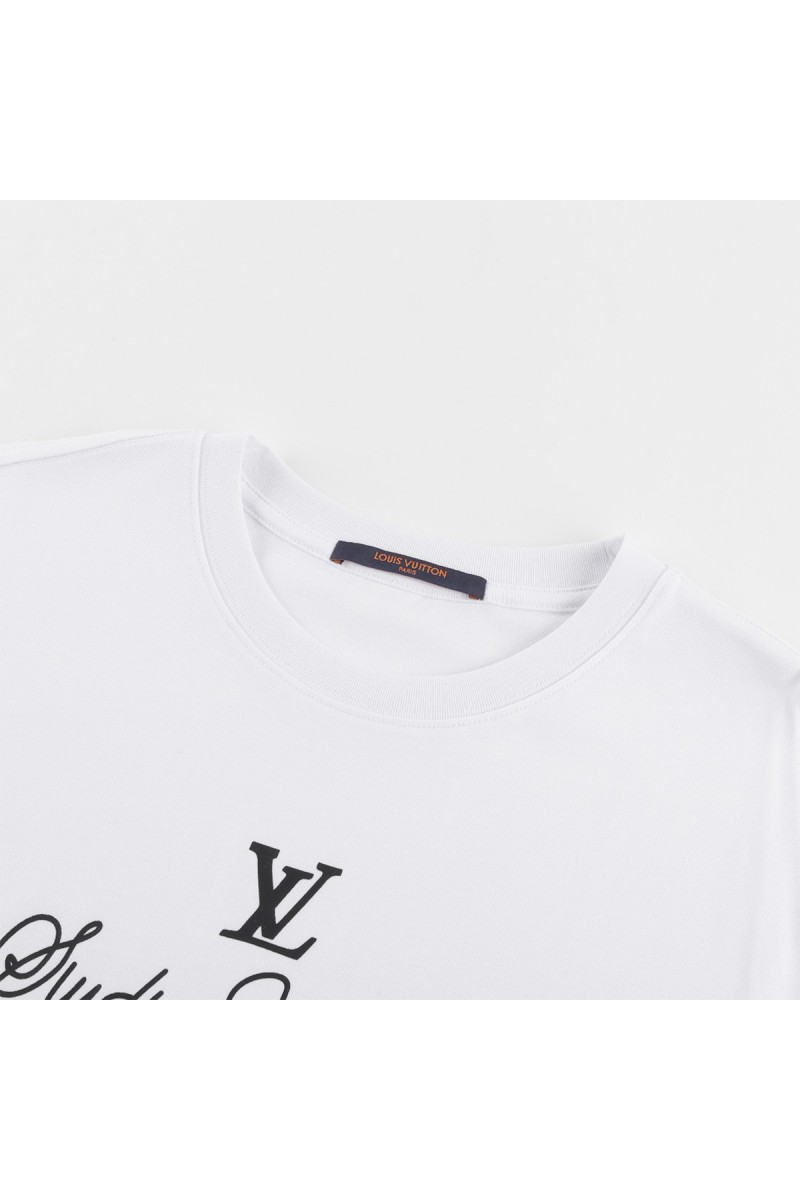 Louis Vuitton, Men's T-Shirt, White