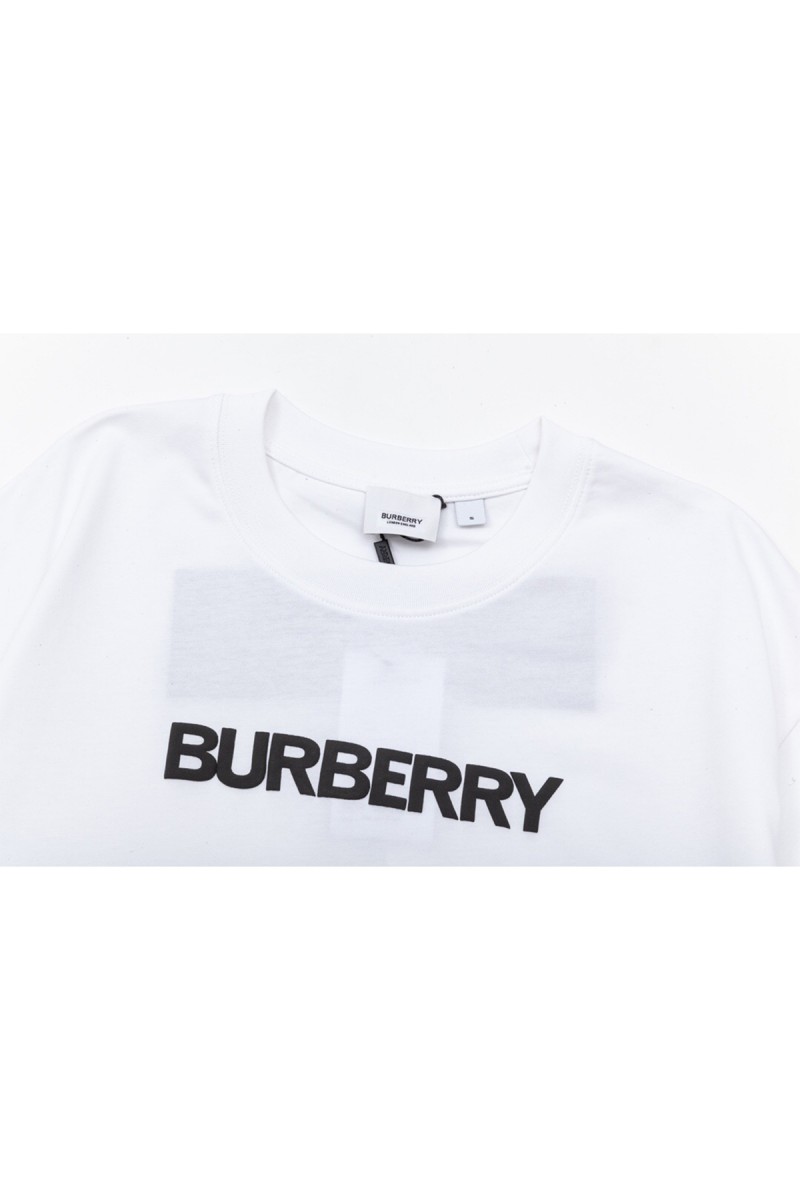 Burberry, Men's T-Shirt, White