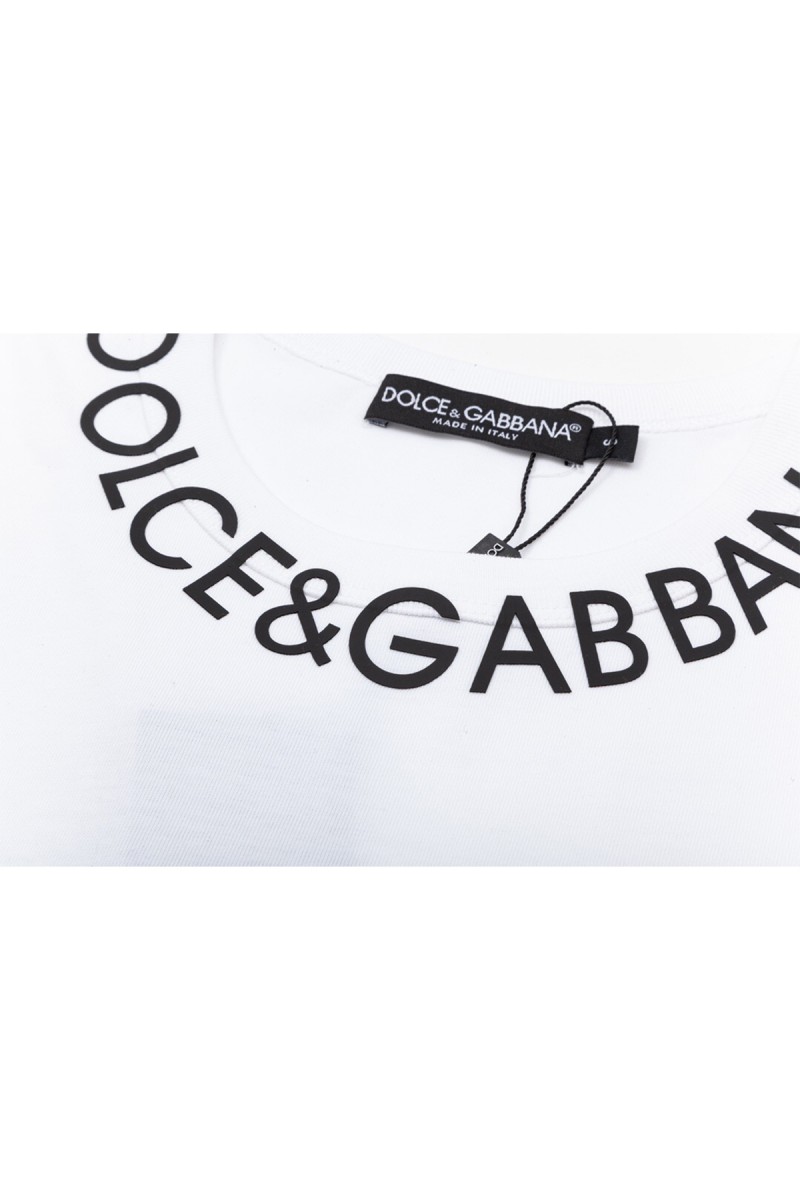 Dolce Gabbana, Men's T-Shirt, White