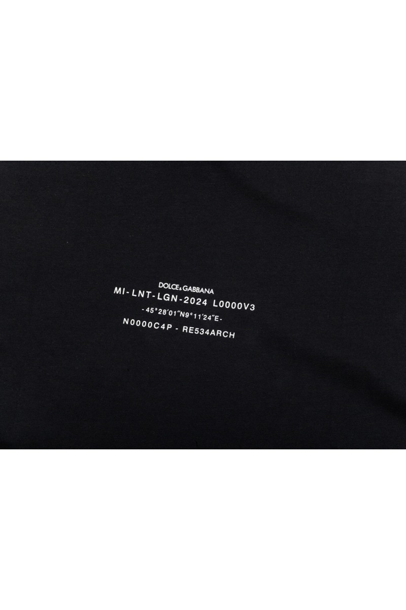 Dolce Gabbana, Men's T-Shirt, Black
