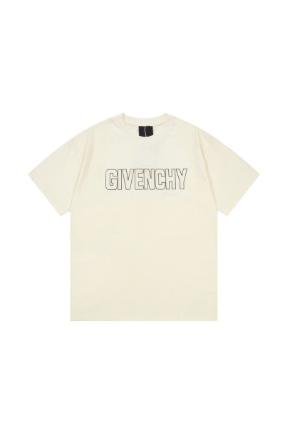 Givenchy, Men's T-Shirt, Creme