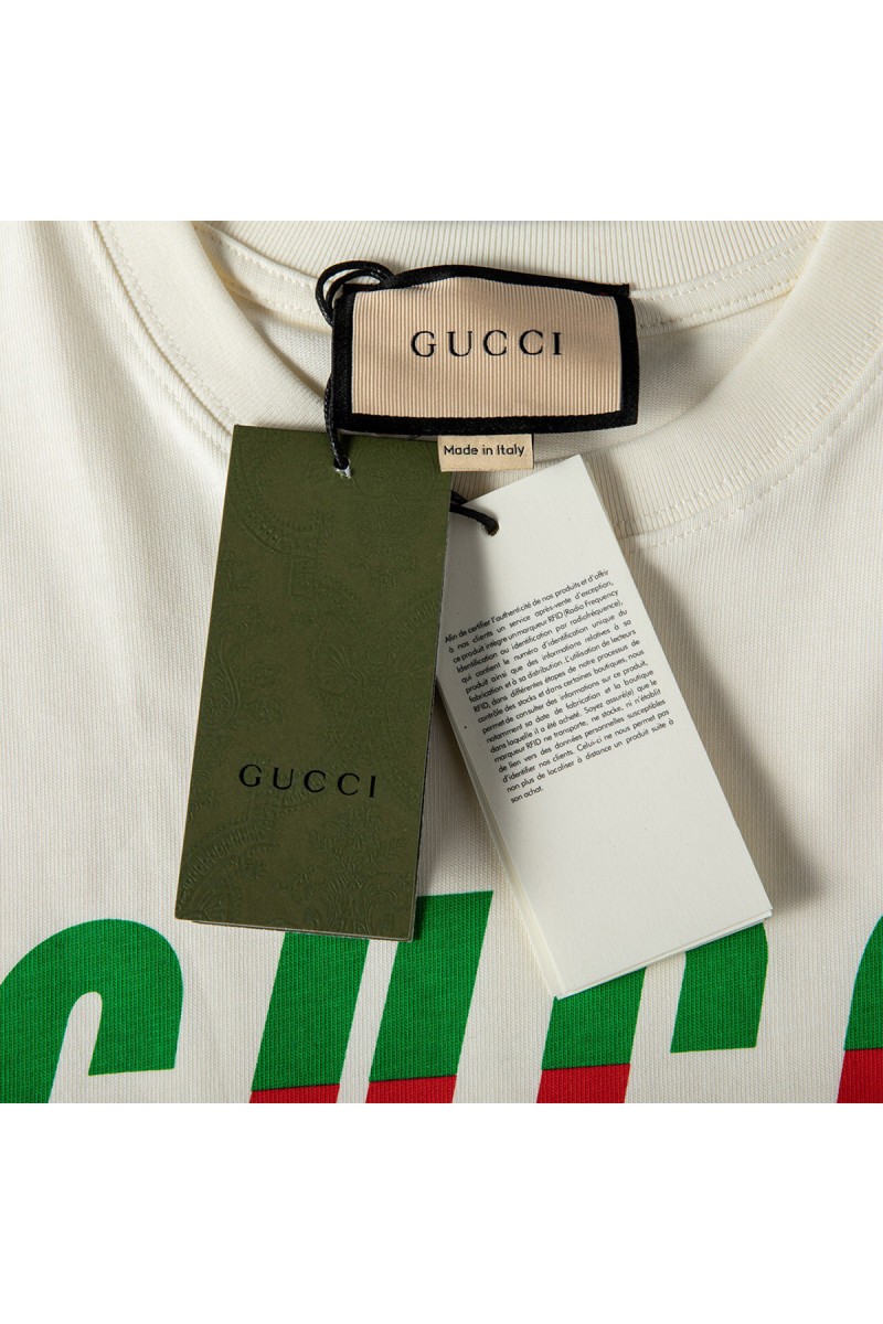 Gucci, Men's T-Shirt, White