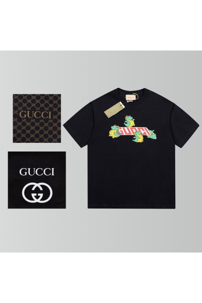 Gucci, Men's T-Shirt, Black