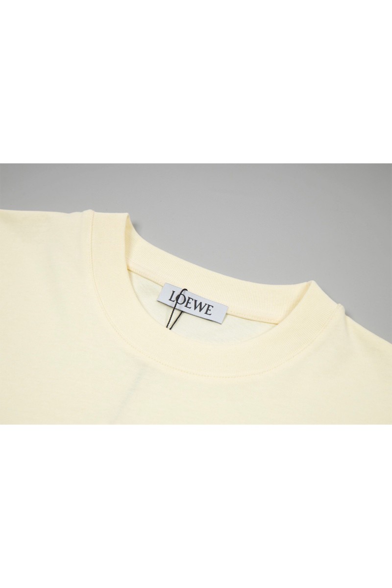 Loewe, Men's T-Shirt, Creme