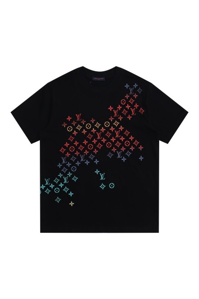 Louis Vuitton, Men's T-Shirt, Black