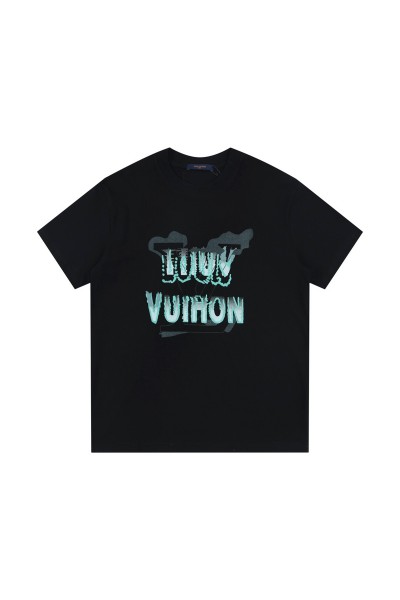 Louis Vuitton, Men's T-Shirt, Black