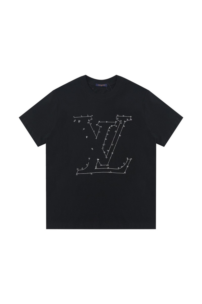 Louis Vuitton, Men's T-Shirt, Black