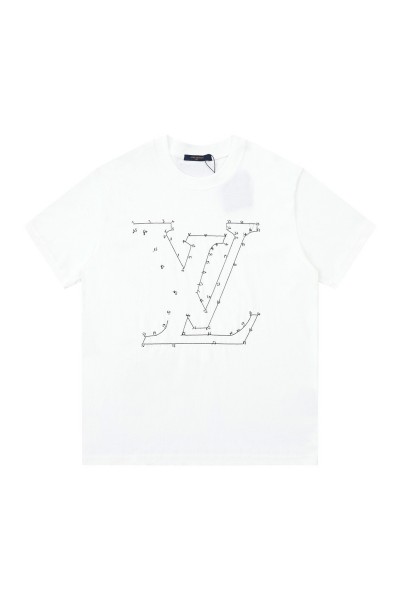 Louis Vuitton, Men's T-Shirt, White