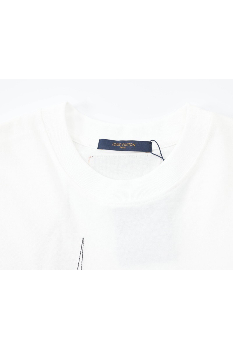 Louis Vuitton, Men's T-Shirt, White