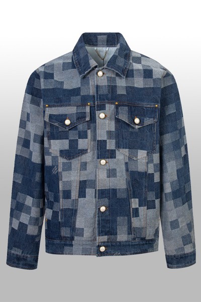 Louis Vuitton, Men's Deanim Jacket, Blue