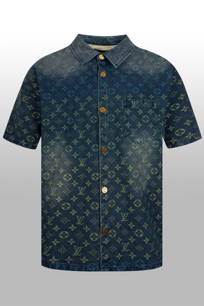 Louis Vuitton, Men's Shirt, Denim