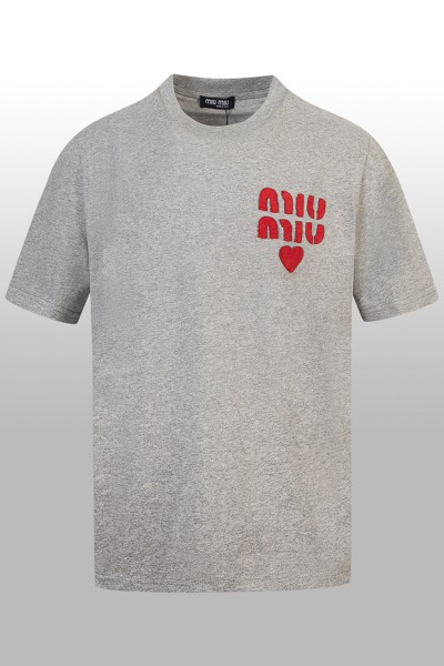 Miu Miu, Men's T-Shirt, Grey