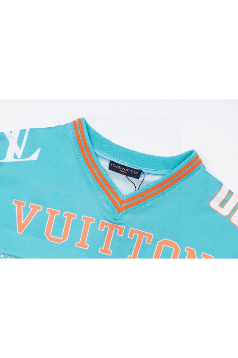 Louis Vuitton, Women's T-Shirt, Turquoise