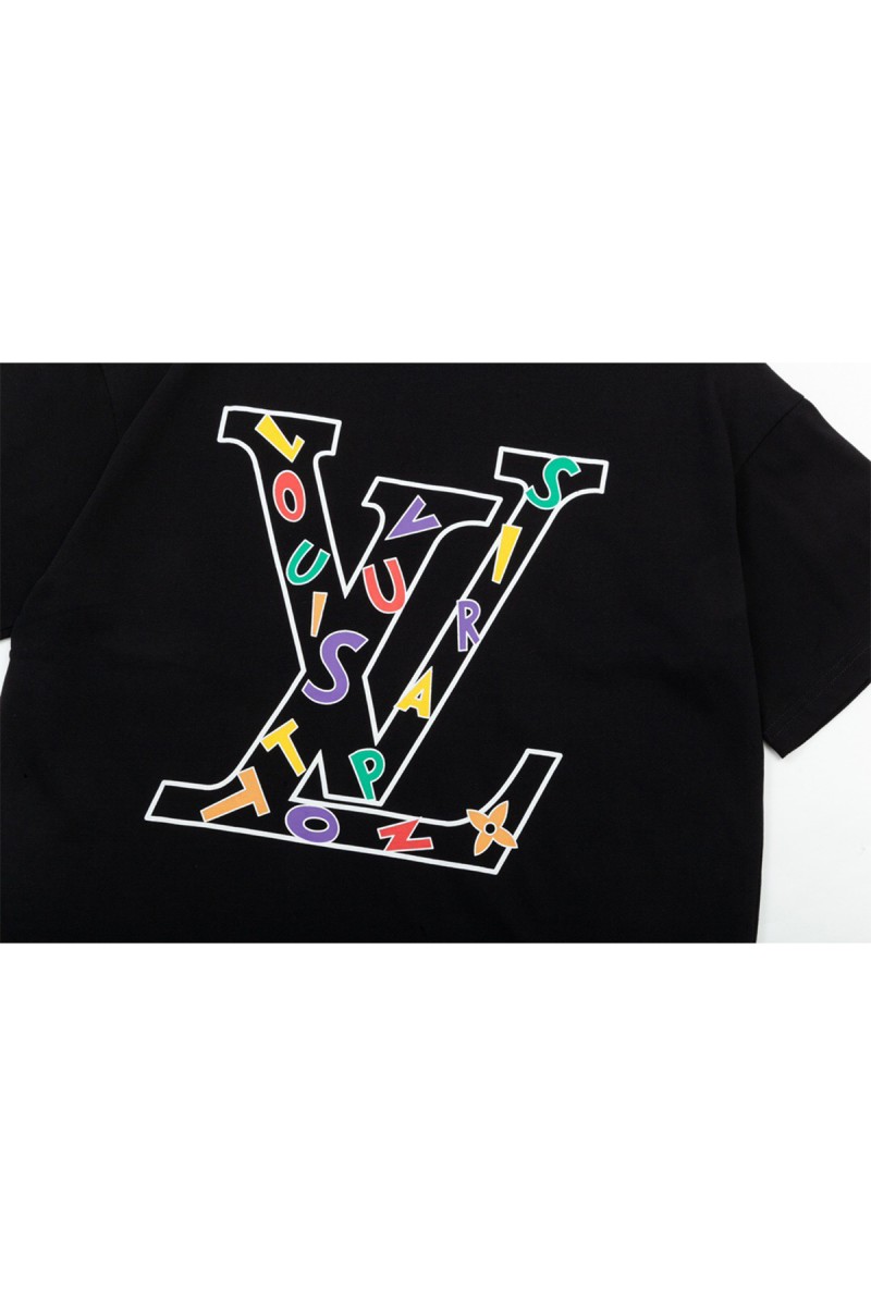 Louis Vuitton, Women's T-Shirt, Black