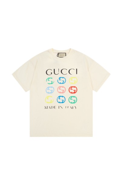 Gucci, Women's T-Shirt, Creme