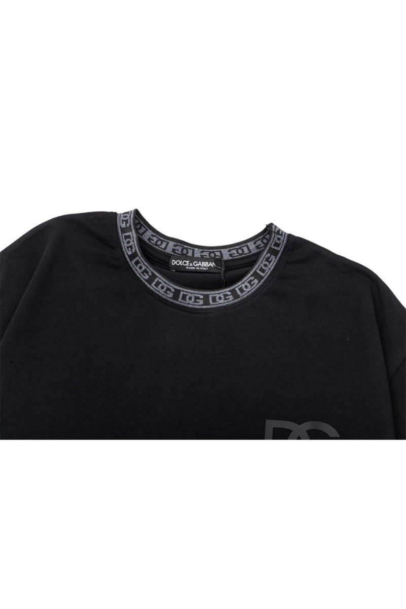 Dolce Gabbana, Women's T-Shirt, Black