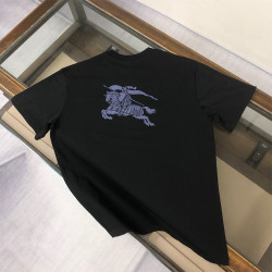 Burberry, Men's T-Shirt, Black