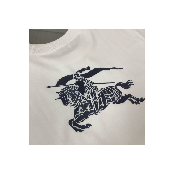 Burberry, Men's T-Shirt, White