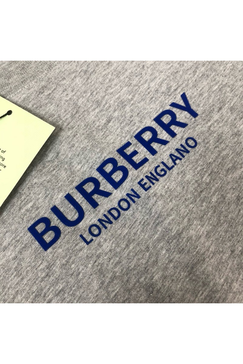 Burberry, Men's T-Shirt, Grey
