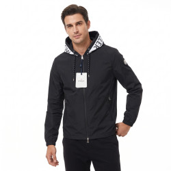 Moncler, Men's Jacket, Black