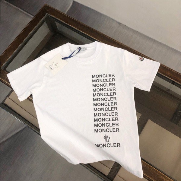 Moncler, Men's T-Shirt, White