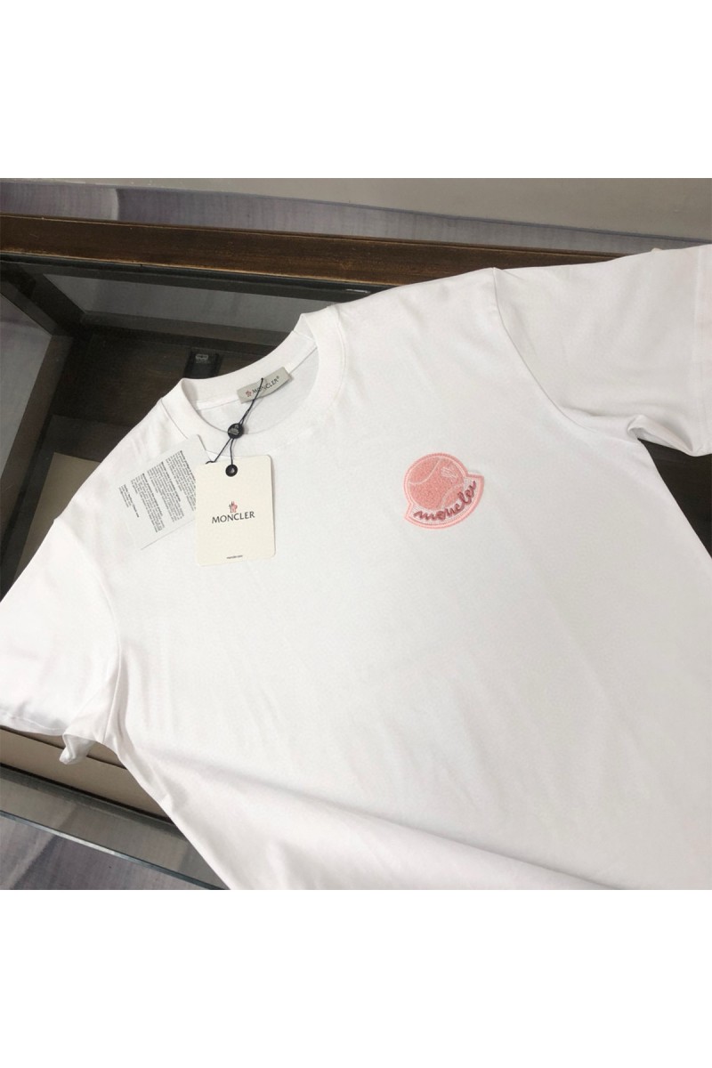 Moncler, Men's T-Shirt, White