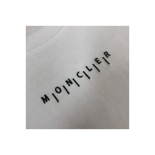 Moncler, Men's T-Shirt, White