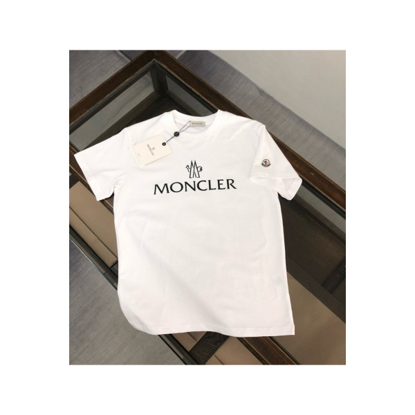 Moncler, Men's T-Shirt, White