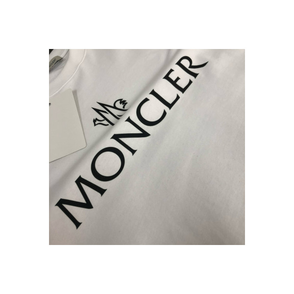 Moncler, Men's T-Shirt, White