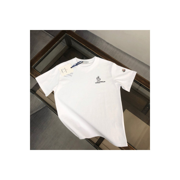 Moncler, Men's T-Shirt, White