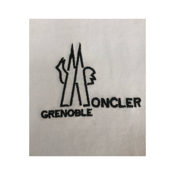 Moncler, Men's T-Shirt, White