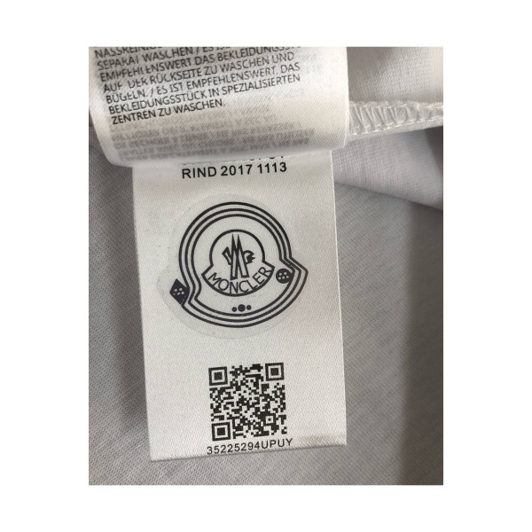 Moncler, Men's T-Shirt, White