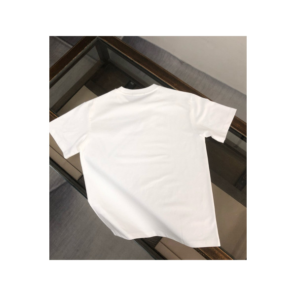 Prada, Men's T-Shirt, White