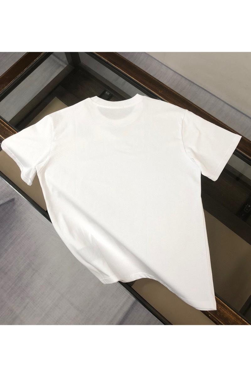 Prada, Men's T-Shirt, White