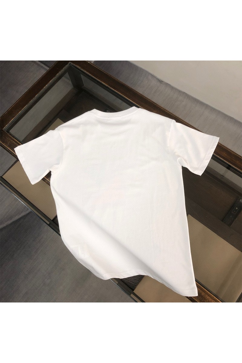 Prada, Men's T-Shirt, White