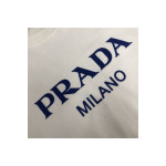 Prada, Men's T-Shirt, White