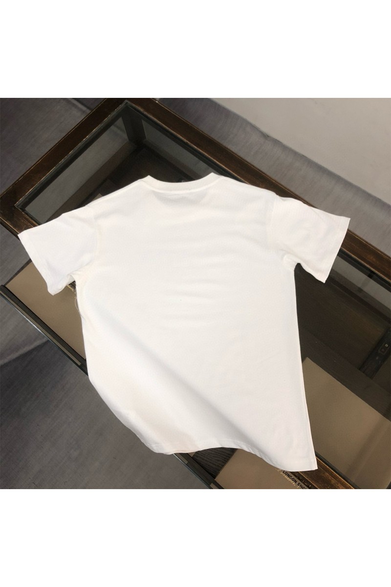 Prada, Men's T-Shirt, White