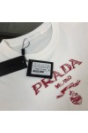 Prada, Men's T-Shirt, White