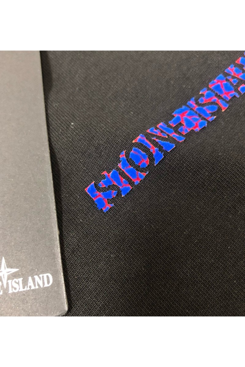 Stone Island, Men's T-Shirt, Black