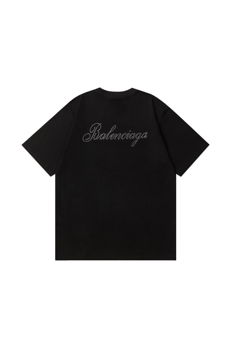 Balenciaga, Men's T-Shirt, Black