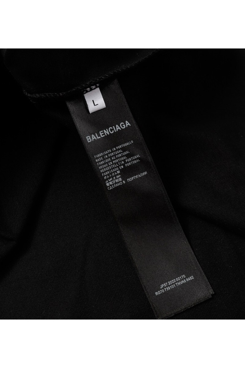 Balenciaga, Men's T-Shirt, Black