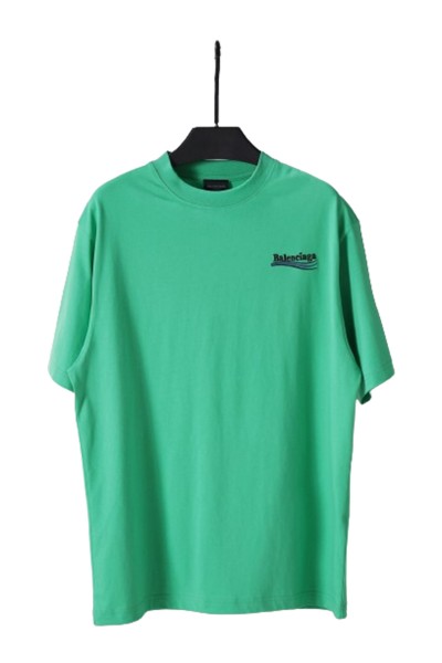 Balenciaga, Men's T-Shirt, Green